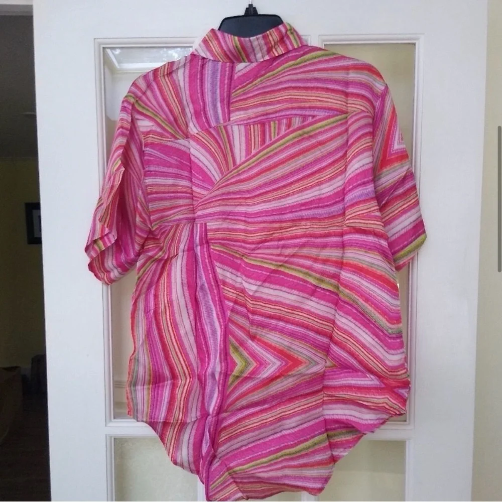 Frankie's Bikini Hailee Steinfeld Fifi Button Up Shirt size S - Picture 5 of 6